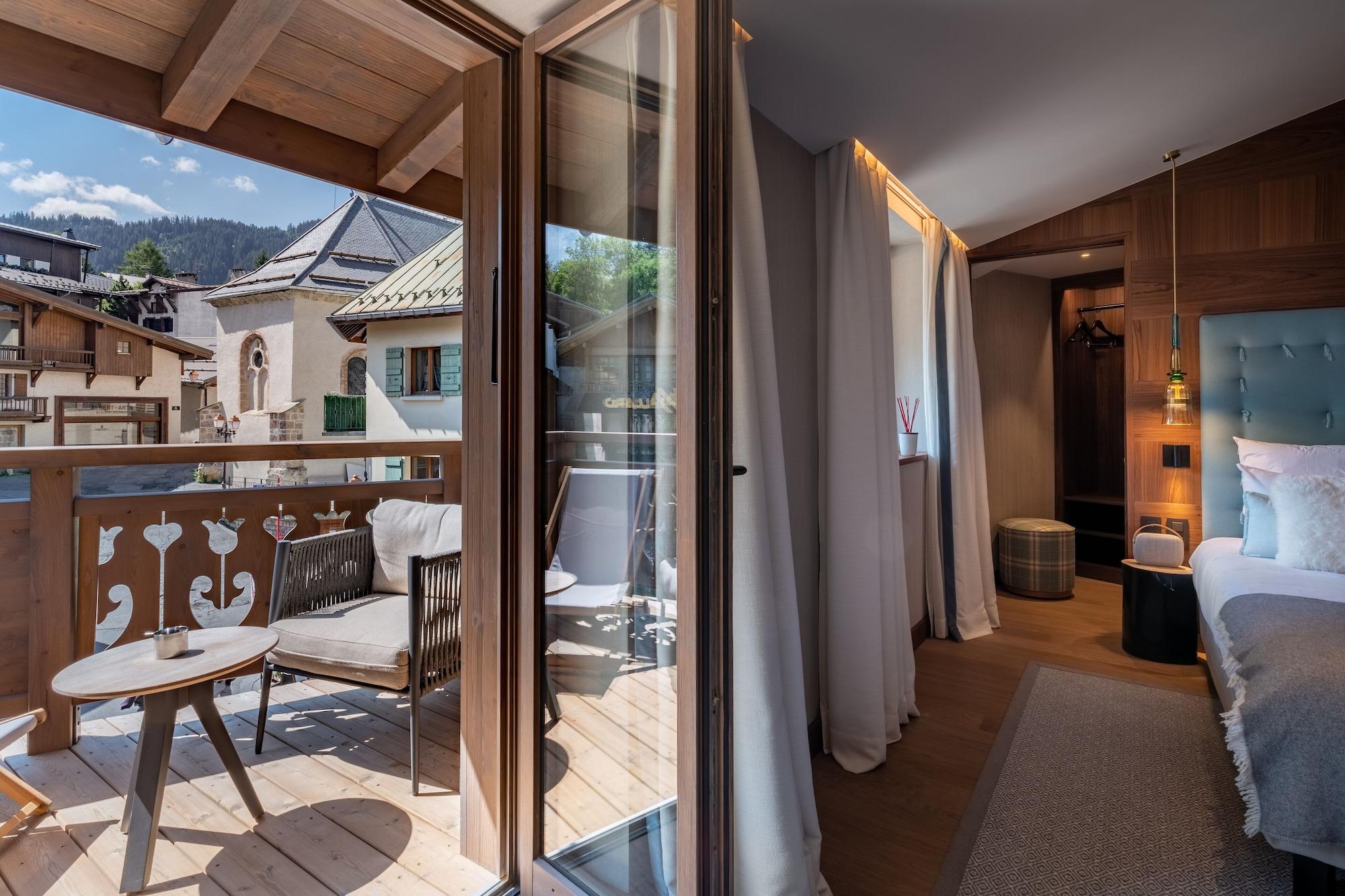 Coeur De Megeve Hotel Exterior foto