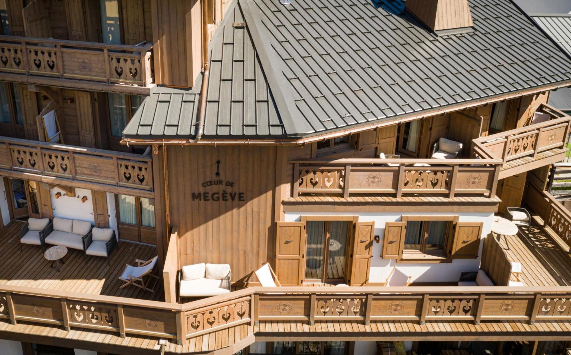 Coeur De Megeve Hotel Exterior foto