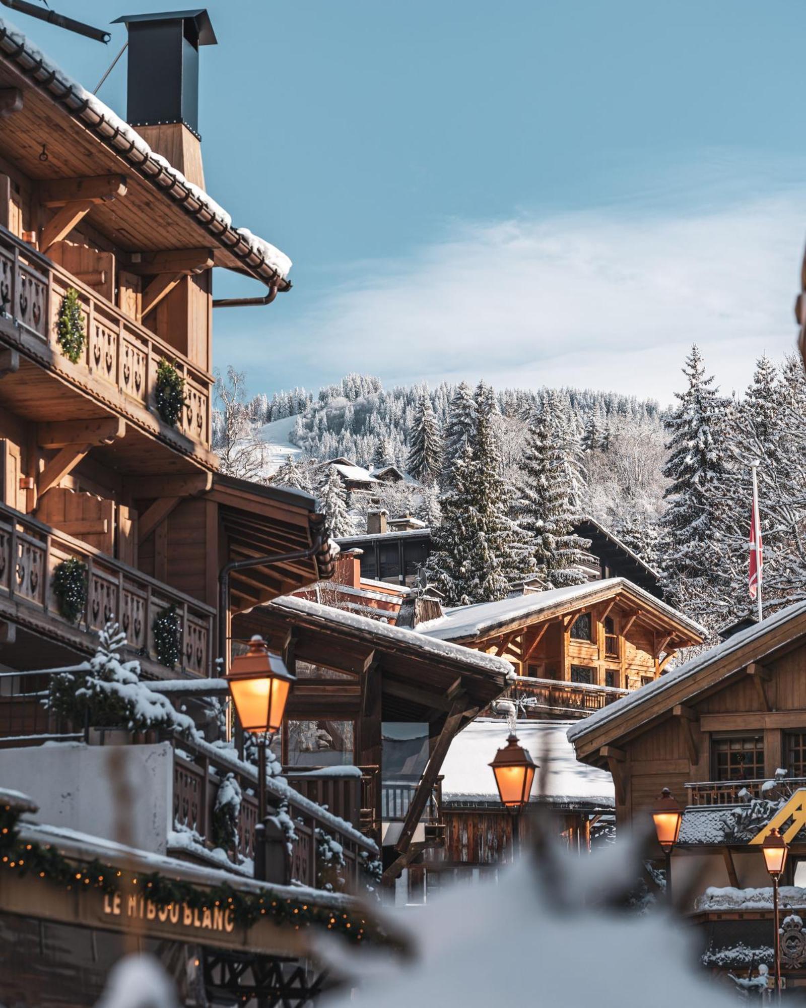 Coeur De Megeve Hotel Exterior foto