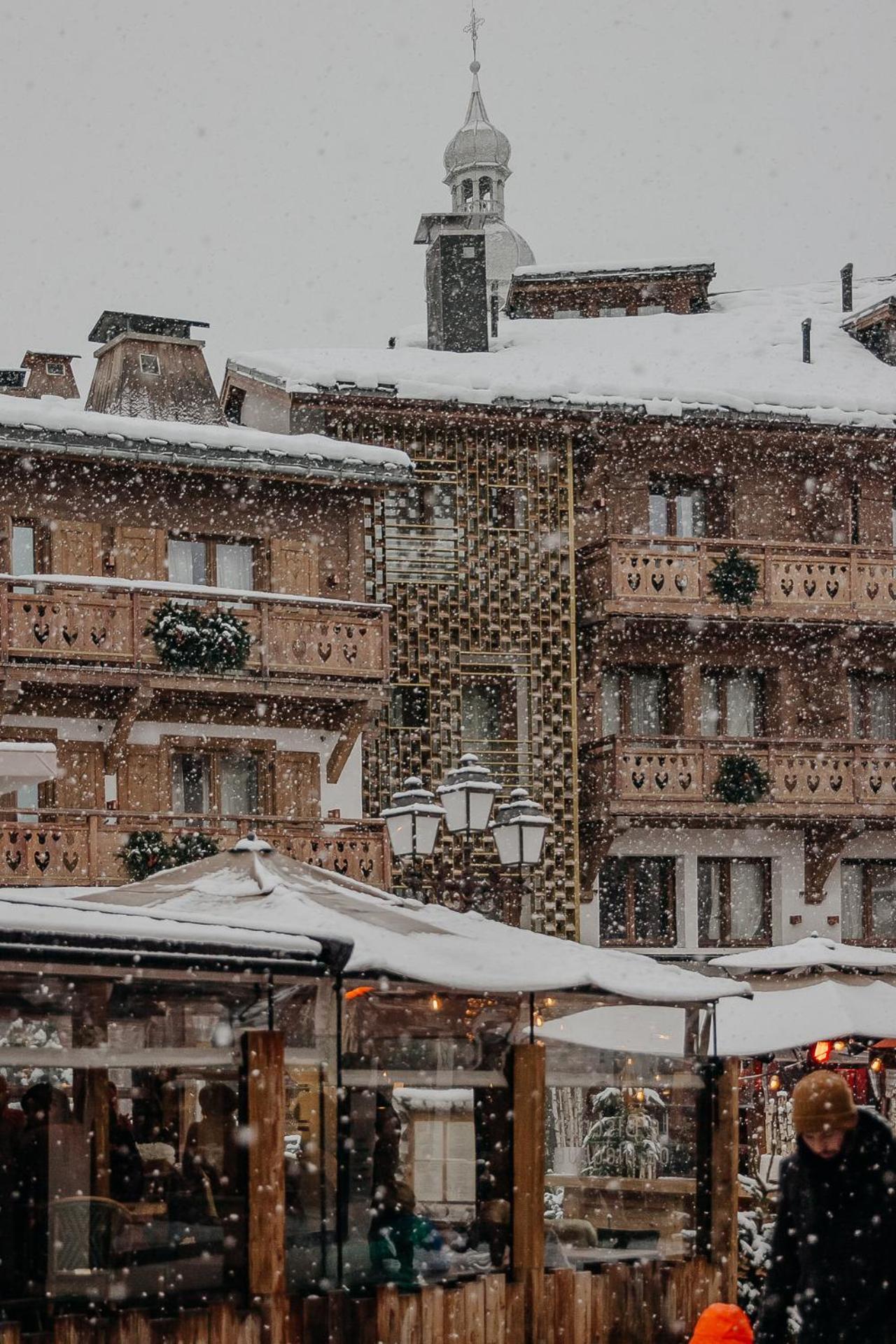 Coeur De Megeve Hotel Exterior foto