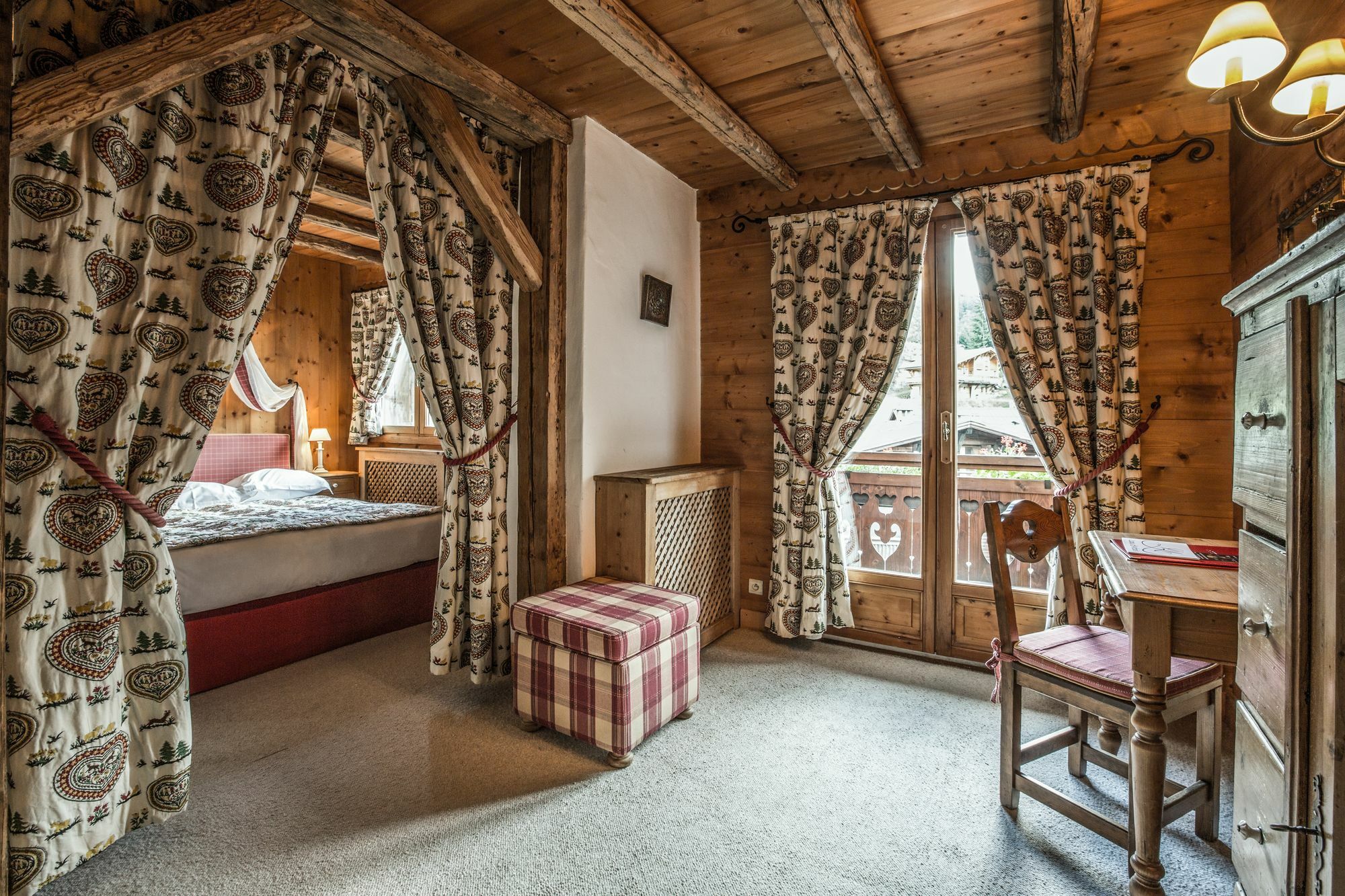 Coeur De Megeve Hotel Exterior foto